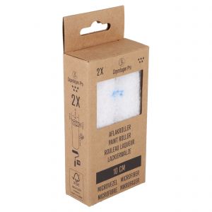 Copenhagen Pro microvezel aflakroller 5* 10 cm 9 mm vacht set 2 stuks 23.310.23