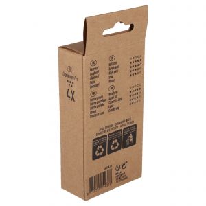 Copenhagen Pro microvezel aflakroller 5* 5.5 cm 5 mm vacht set 4 stuks 23.310.31