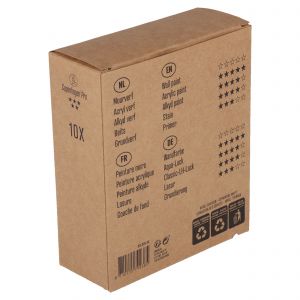 Copenhagen Pro microvezel aflakroller 5* 10 cm 5 mm vacht set 10 stuks 23.310.32