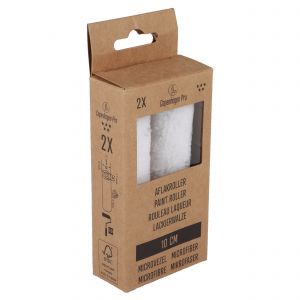 Copenhagen Pro microvezel aflakroller 5* 10 cm 5 mm vacht set 2 stuks 23.310.33