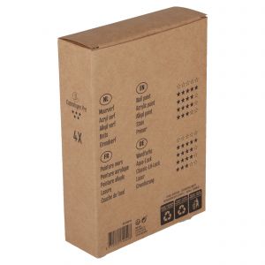 Copenhagen Pro microvezel aflakroller 5* 12 cm 5 mm vacht dubbel dik set 4 stuks 23.310.34