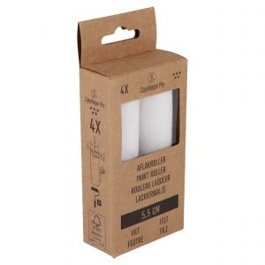 Copenhagen Pro vilt aflakroller 5* 5.5 cm 5 mm vacht set 4 stuks 23.310.41