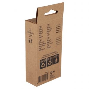 Copenhagen Pro vilt aflakroller 5* 5.5 cm 5 mm vacht set 4 stuks 23.310.41