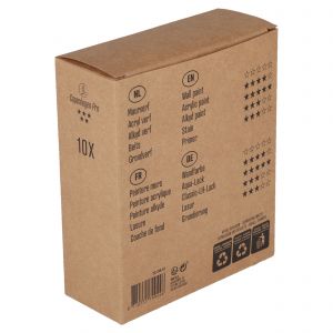 Copenhagen Pro vilt aflakroller 5* 10 cm 5 mm vacht set 10 stuks 23.310.42
