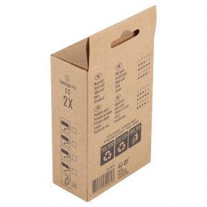 Copenhagen Pro schuim super fijn aflakroller 4* 12 cm concaaf set 2 stuks 23.310.83