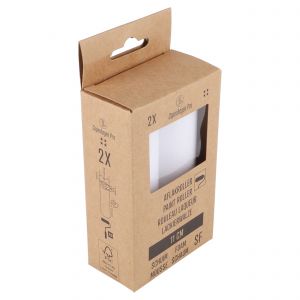 Copenhagen Pro schuim super fijn aflakroller 4* 11 cm 2 zijden rond set 2 stuks 23.311.03