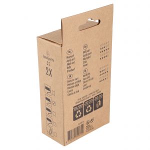 Copenhagen Pro schuim super fijn aflakroller 4* 11 cm ronde top set 2 stuks 23.311.73