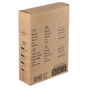 Copenhagen Pro schuim fijn aflakroller 3* 5 cm recht set 10 stuks 23.311.80