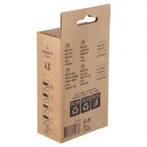 Copenhagen Pro schuim fijn aflakroller 3* 5 cm recht set 4 stuks 23.311.81
