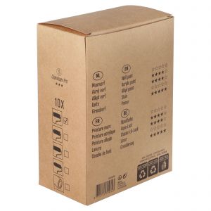 Copenhagen Pro schuim fijn aflakroller 3* 10 cm recht set 10 stuks 23.311.82