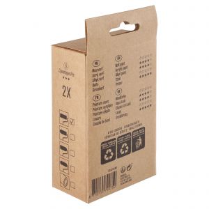 Copenhagen Pro schuim fijn aflakroller 3* 10 cm recht set 2 stuks 23.311.83