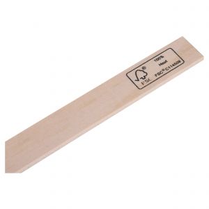 Copenhagen Pro roerhoutjes klein 230x19x3 mm berkenhout FSC set 1.000 stuks 23.412.10