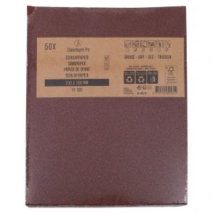 Copenhagen Pro schuurpapier droog K100 set 50 vel 23.500.10