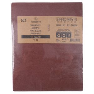 Copenhagen Pro schuurpapier droog K180 set 50 vel 23.500.18
