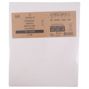 Copenhagen Pro schuurpapier lak K280 set 50 vel 23.501.28
