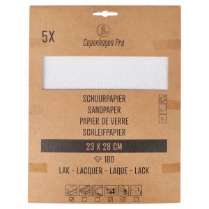 Copenhagen Pro schuurpapier lak K220 set 5 vel 23.506.18