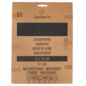 Copenhagen Pro schuurpapier waterproof K400 set 5 vel 23.507.40