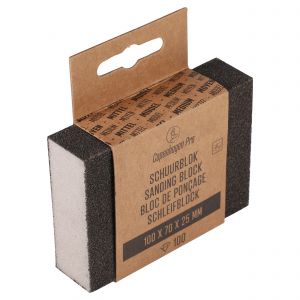 Copenhagen Pro schuurblok middel K100 10x7x2,5 cm 23.513.01