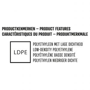 Copenhagen Pro vuilniszak 120 L 70x110 cm 49 mu set 10 stuks 23.612.03