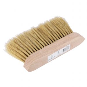 Copenhagen Pro vladder zonder steel 20x4 cm wit kunstvezel FSC houten handvat 23.760.10