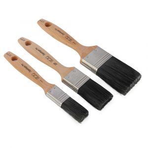 Copenhagen Pro kwastenset Krex platte kwast 4* maat 1-1,5-2 synthetisch haar 3-delig FSC houten steel 23.900.04