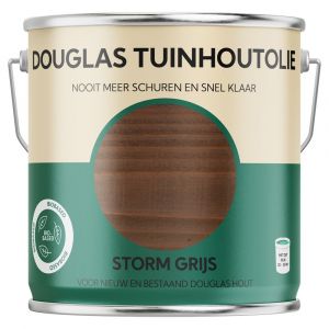 Tuinhoutolie Douglas-olie 2500 ml storm grijs blik 25.922.02