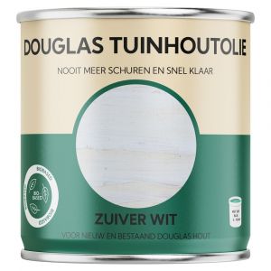 Tuinhoutolie Douglas-olie 750 ml zuiver wit blik 25.923.01