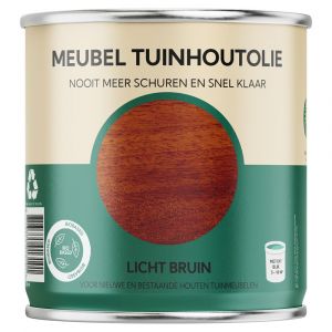 Tuinhoutolie meubelolie 750 ml licht bruin 25.940.01