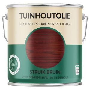 Tuinhoutolie tuinhoutolie 2500 ml struik bruin blik 25.955.02
