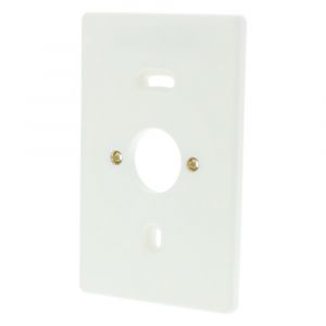 Merten montageplaat met felsmoer opbouw M4 combinatie polarwit 54.026.77