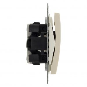 Berker S1 schakelaar inbouw wissel crème set 10 stuks 54.102.01