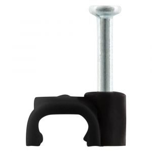Q-Link kabelclip plat 6 mm zwart 54.213.13