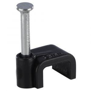 Q-Link kabelclip plat 8 mm zwart 54.213.22