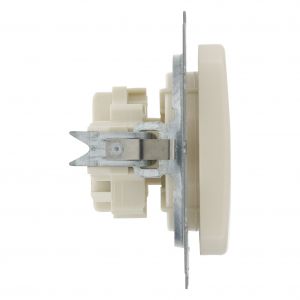 Busch-Jaeger SI contactdoos inbouw 1-voudig crème 66.000.40
