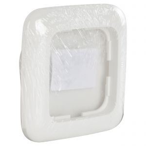 Busch-Jaeger Relfex afdekraam inbouw 1-voudig polarwit 66.001.21