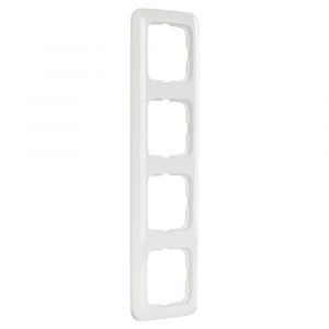 Busch-Jaeger Reflex afdekraam inbouw 4-voudig polarwit 66.001.24