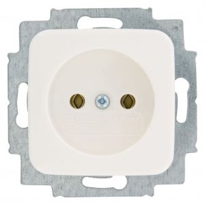 Busch-Jaeger Reflex contactdoos inbouw 1-voudig polarwit 66.001.40