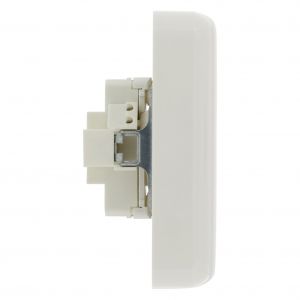 Busch-Jaeger Relfex contactdoos inbouw 2-voudig randaarde polarwit los 66.001.50