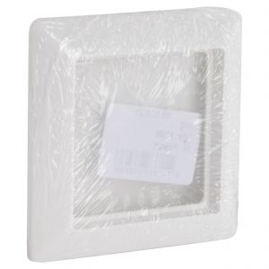 Jung AS500 afdekraam inbouw 1-voudig polarwit 66.003.21