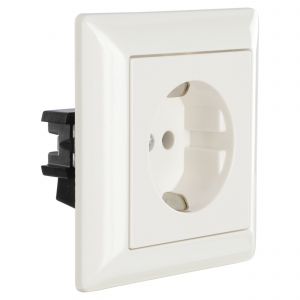 Jung AS500 afdekraam inbouw 1-voudig polarwit 66.003.21