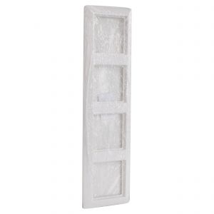 Jung AS500 afdekraam inbouw 4-voudig verticaal-horizontaal polarwit 66.003.26
