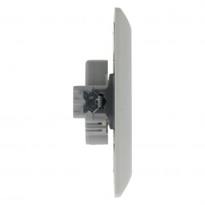 Jung AS500 contactdoos inbouw 2-voudig polarwit 66.003.49