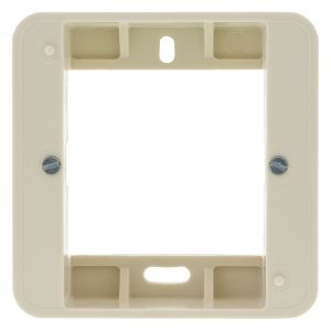 Peha Standard opbouwraam inbouw 1-voudig crème 66.010.32