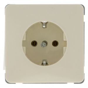 Peha Standard contactdoos inbouw 1-voudig randaarde crème 66.010.42
