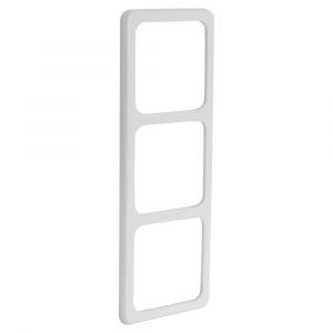 Peha Standard afdekraam inbouw 3-voudig polarwit. 66.011.23