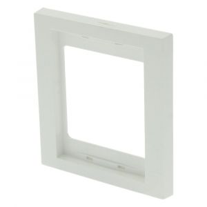 Berker K1 afdekraam inbouw 1-voudig polarwit 66.021.21