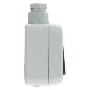 Peha schakelaar opbouw wissel grijs wartel M20 66.028.01