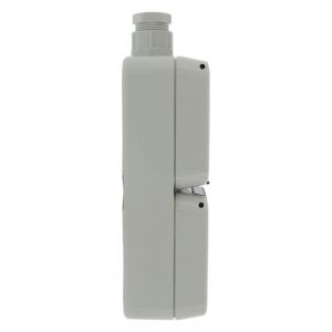 Peha contactdoos opbouw 2-voudig verticaal randaarde wartel M20 grijs 66.028.50