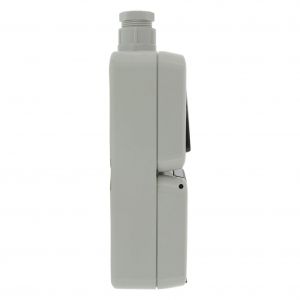 Peha combinatie schakelaar wandcontactdoos opbouw serie randaarde grijs wartel M20 66.028.71