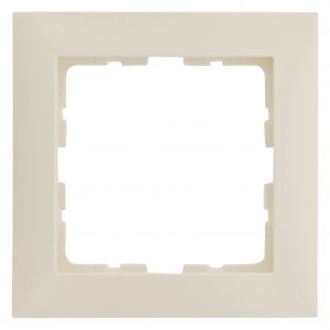 Berker S1 afdekraam inbouw 1-voudig crème 66.032.21